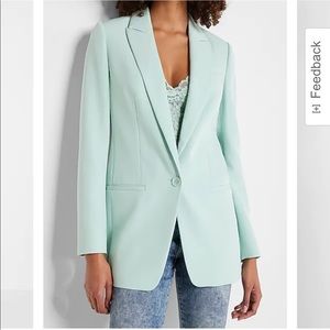 Express Mint Green Blazer Size XS, brand new with tags